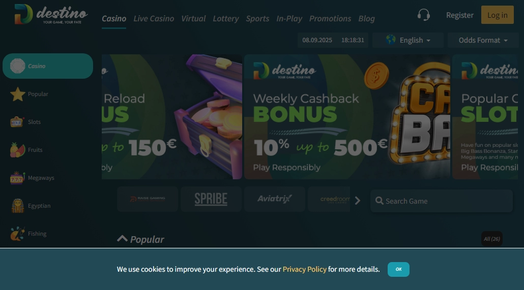 Destinobet Casino